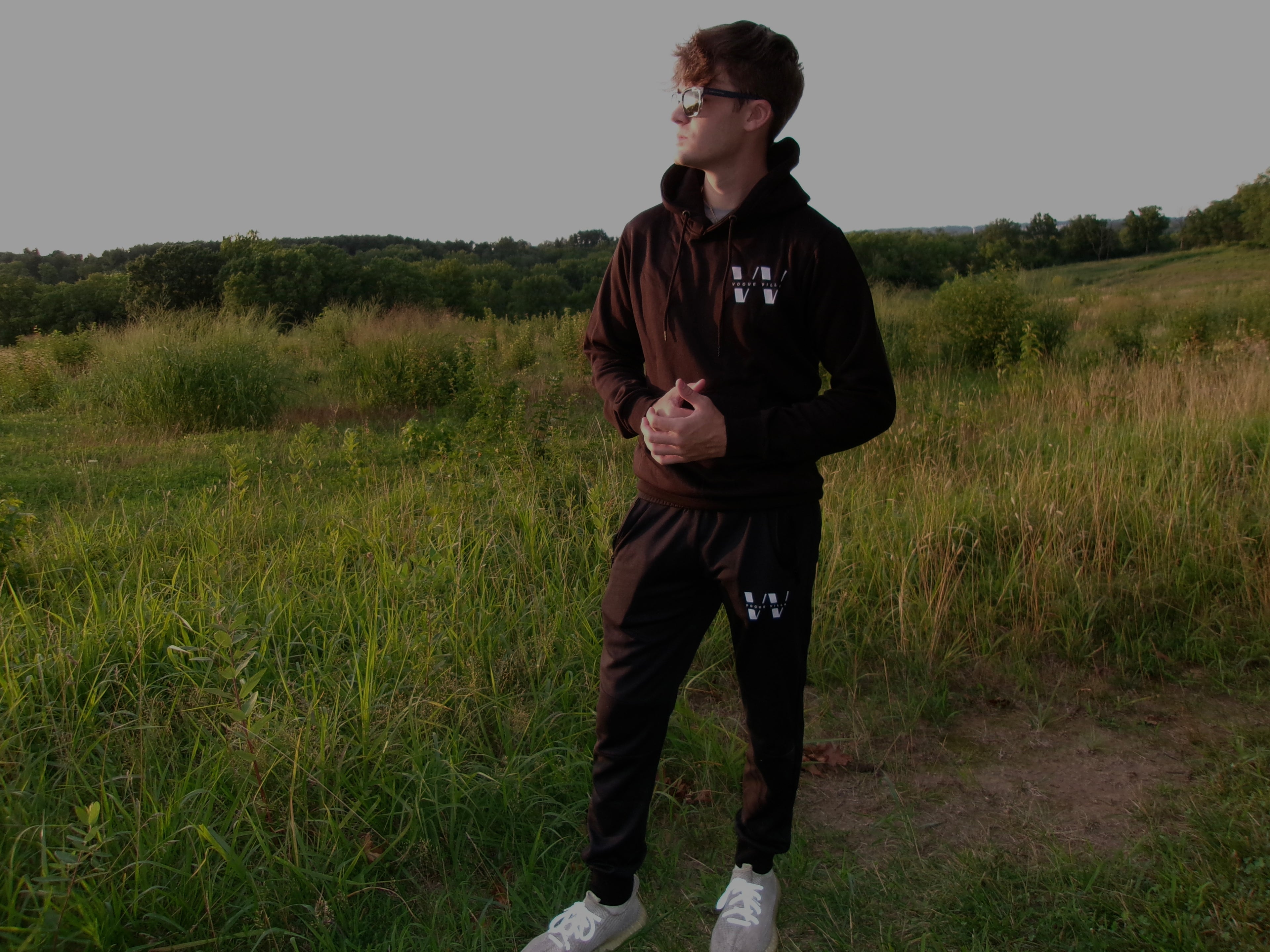 Men’s Volume 1 Black Sweatpants