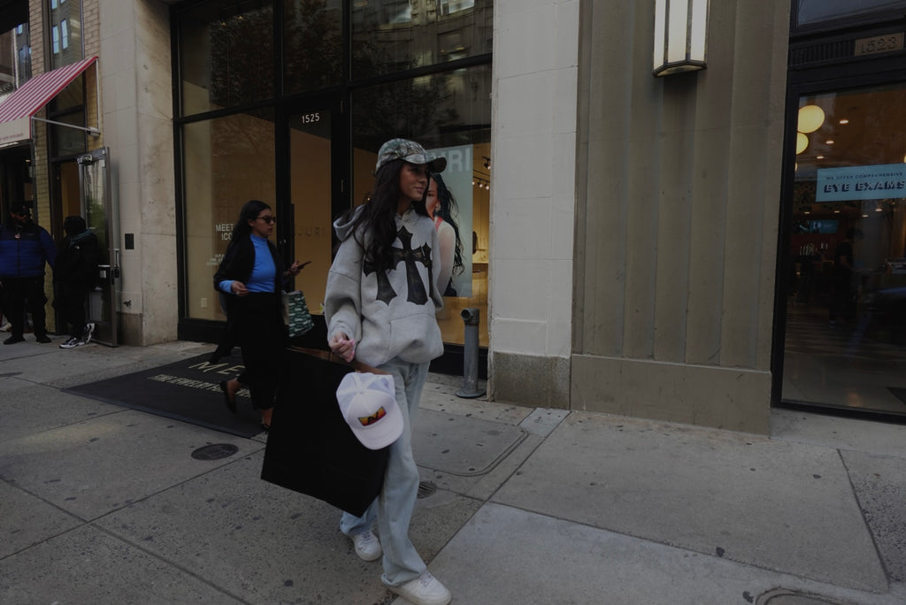 Cheetah Cross Fleeced Hoodie