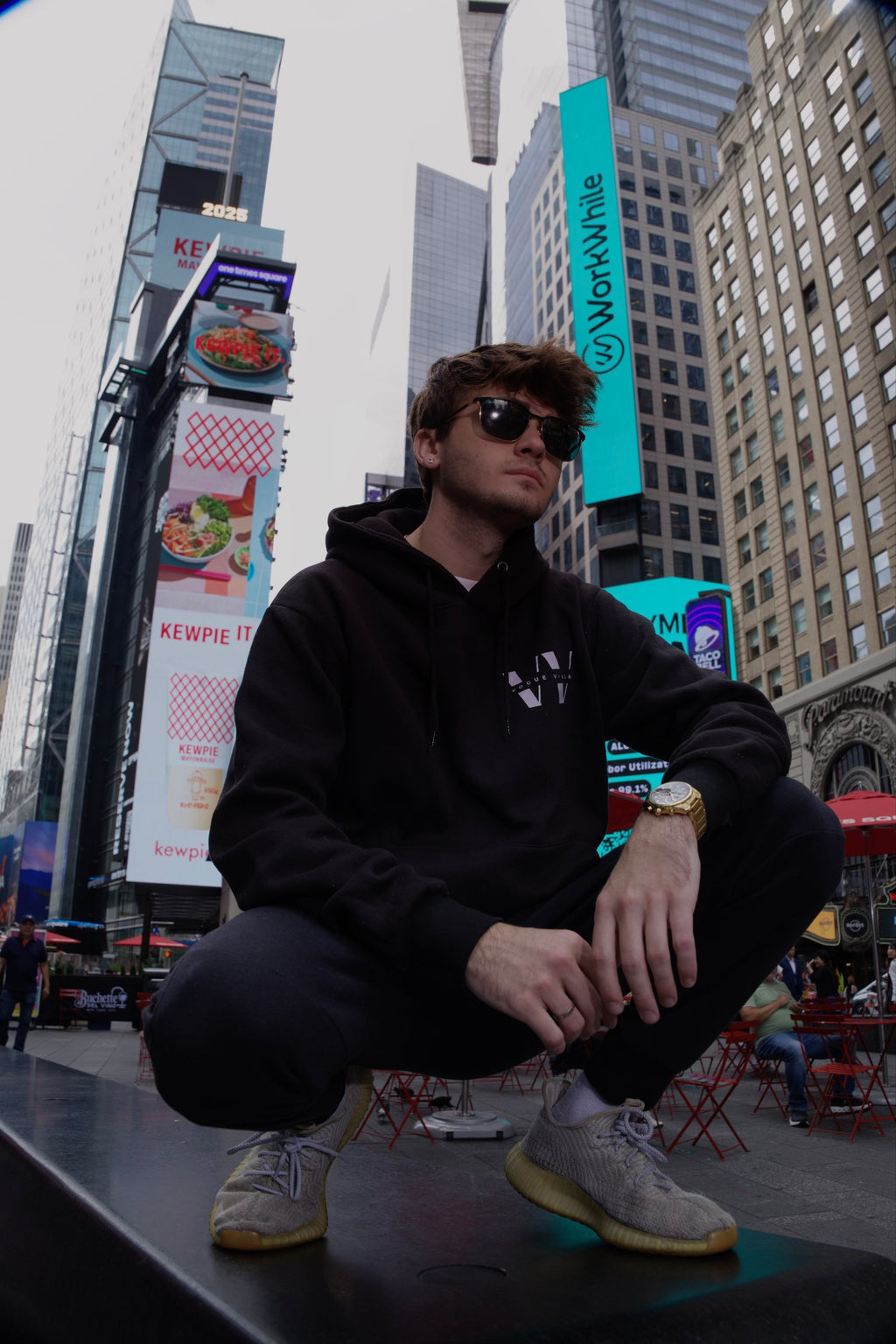 Men’s Volume 1 Black Hoodie