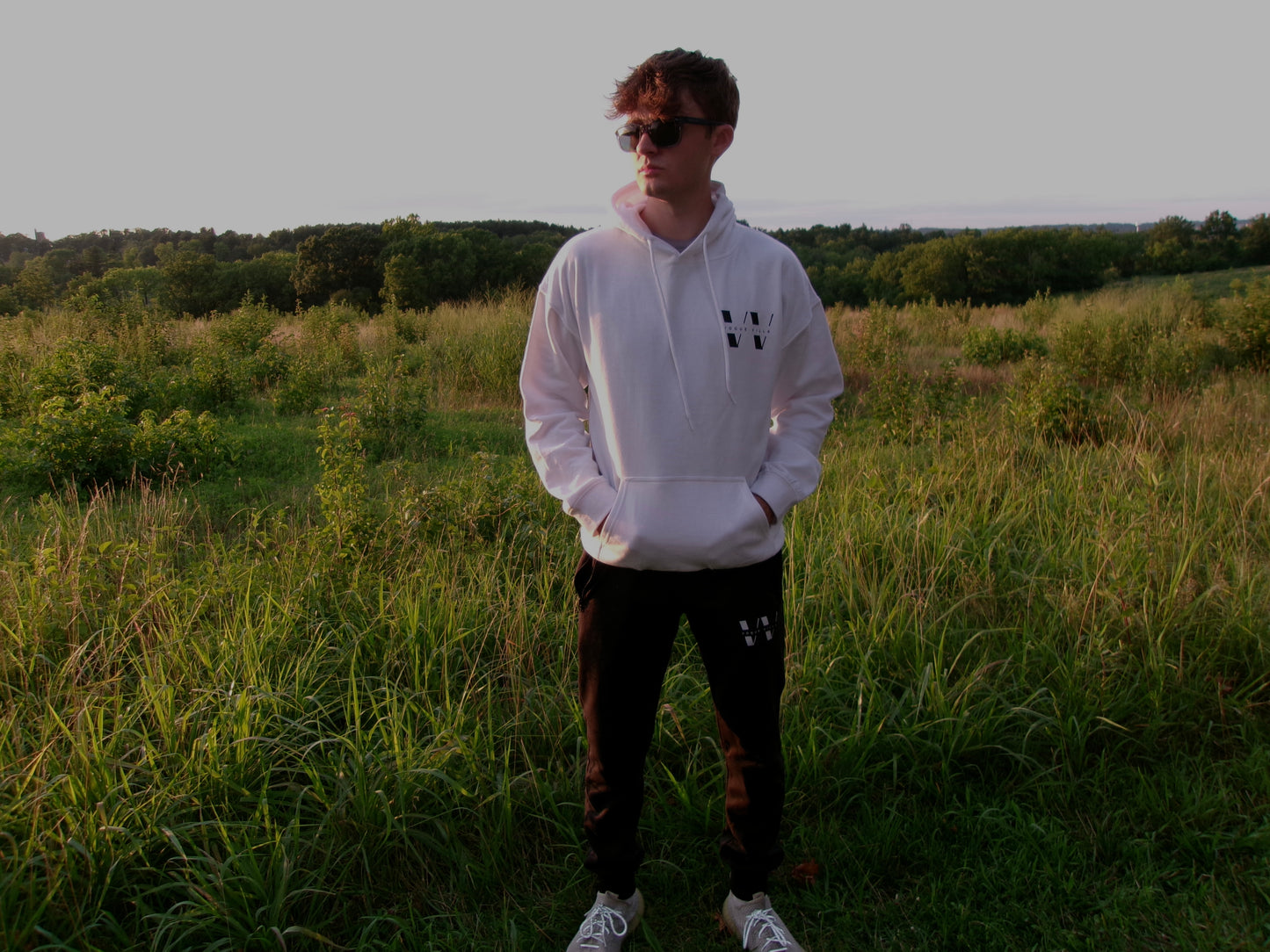 Men’s Volume 1 White Hoodie