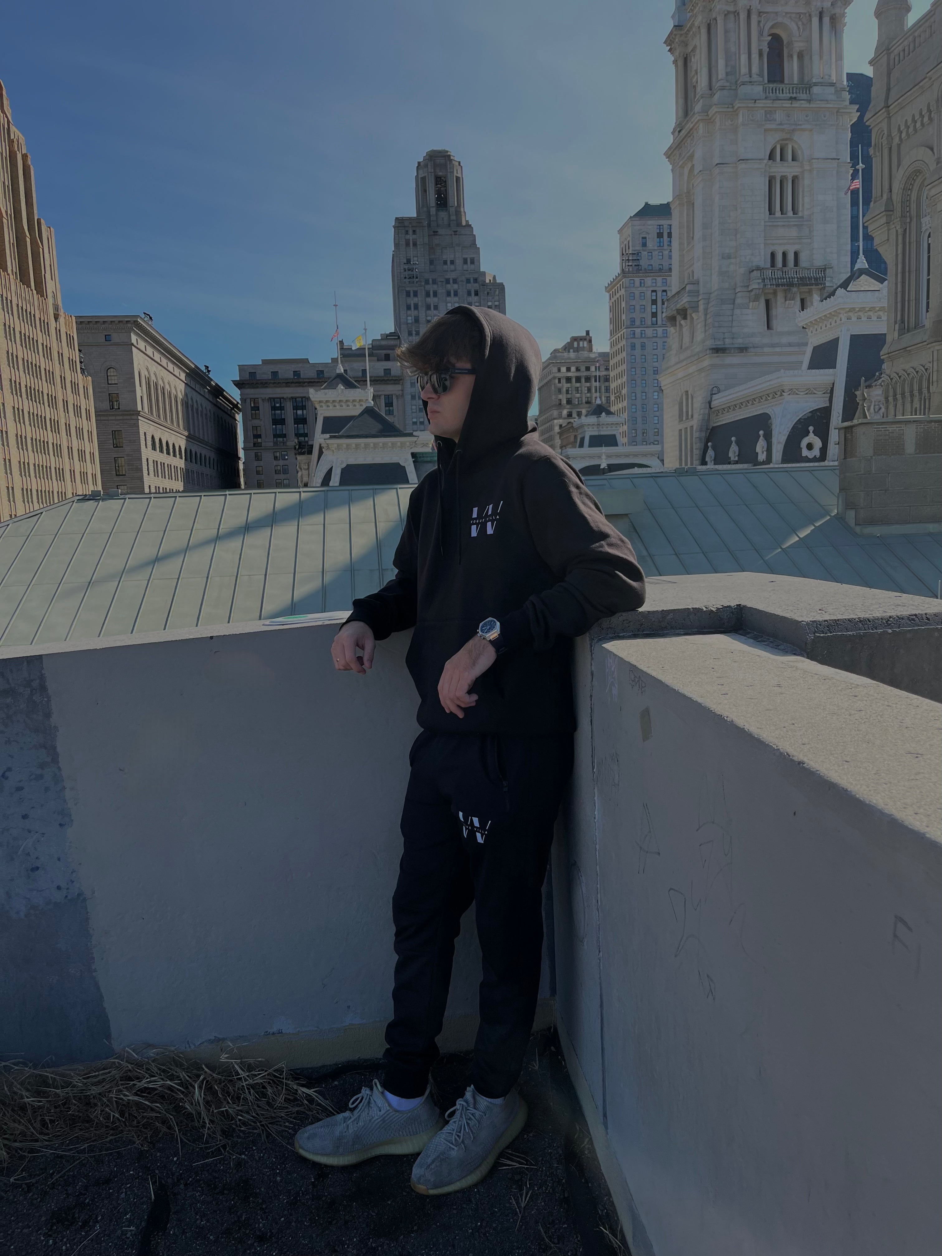 Men’s Volume 1 Black Hoodie