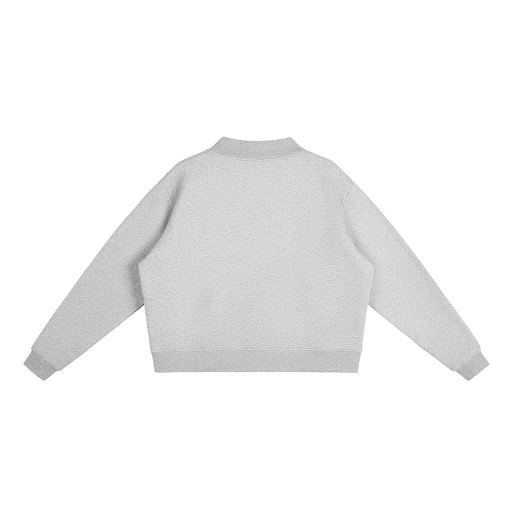 Grey Camo Mockneck