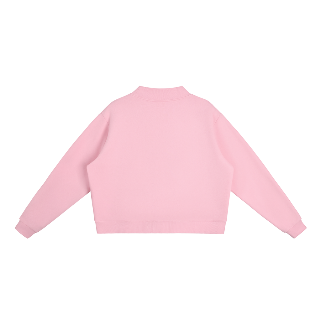 Pink Camo Mockneck
